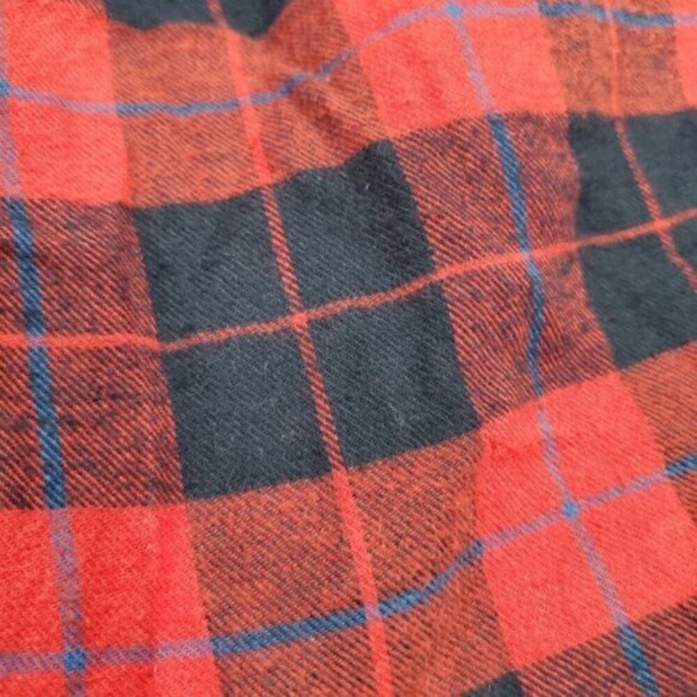 MARK'S Thick Cozy Red Quilted Shirt Jacket - Picture 3 of 14
